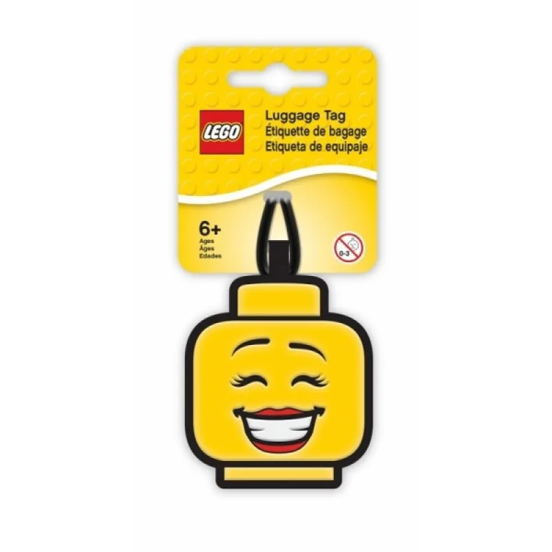 Smartlife LEGO Iconic Menovka na batožinu - hlava dievčaťa