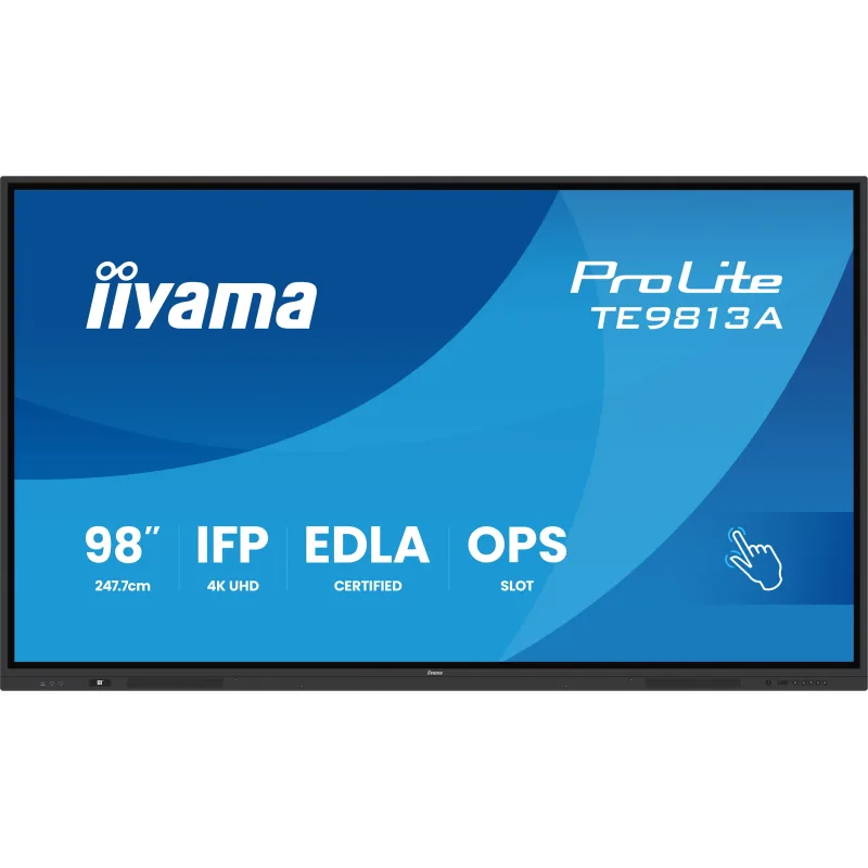 98" iiyama TE9813A-B2AG:IPS,4K,40P,EDLA TE9813A-B2AG