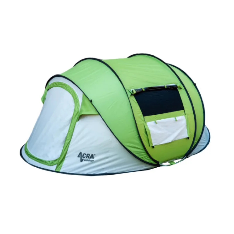 Acra Outdoor ST31 samorozkládací stan pro 2-3 osoby, zelený