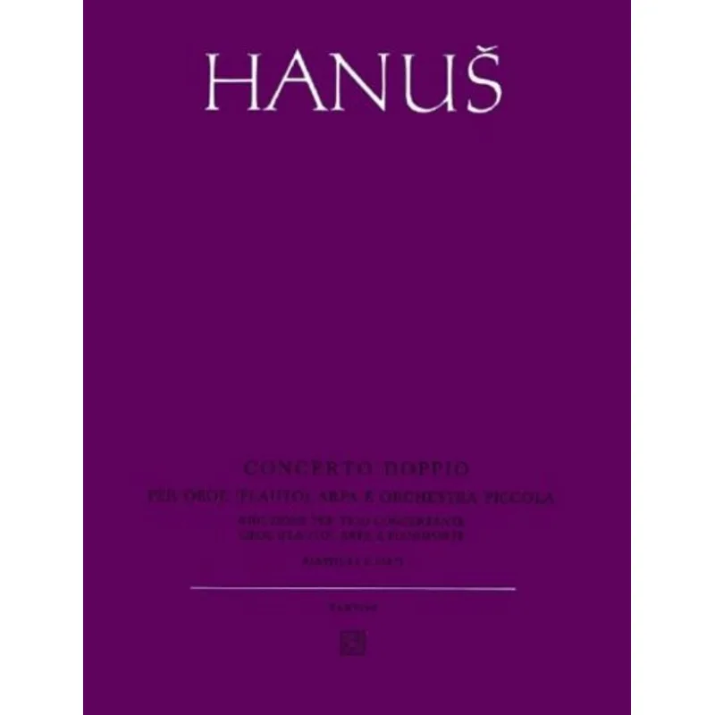 Schott Music Panton Dvojkoncert pro hoboj (flétnu), harfu a malý orchestr