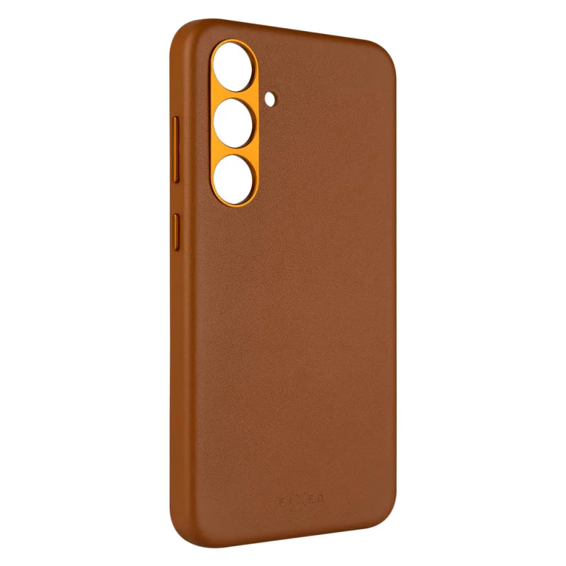Kryt FIXED MagLeather MagSafe Galaxy S24+, hnědý FIXLM-1257-BRW