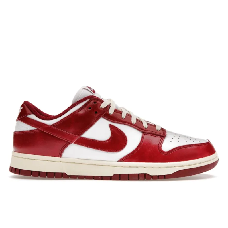 Nike Dunk Low PRM Vintage Team Red (Women's) - 38
