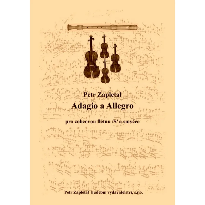 NotaNota Adagio a Allegro pro zobcovou flétnu a smyčce