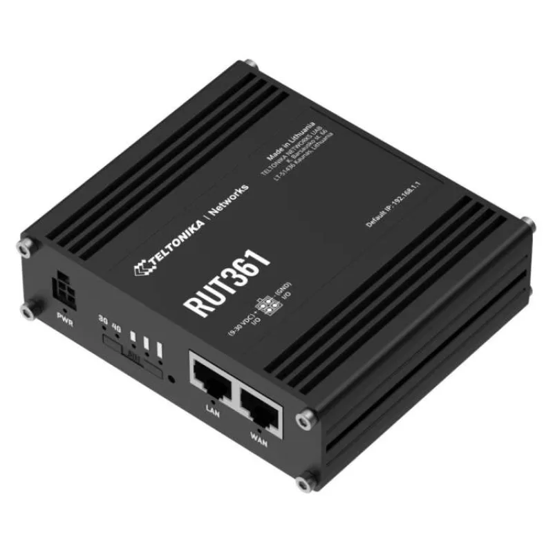 Teltonika RUT361 průmyslový router, 4G, LTE- Cat 6, WiFi (RUT361100000)