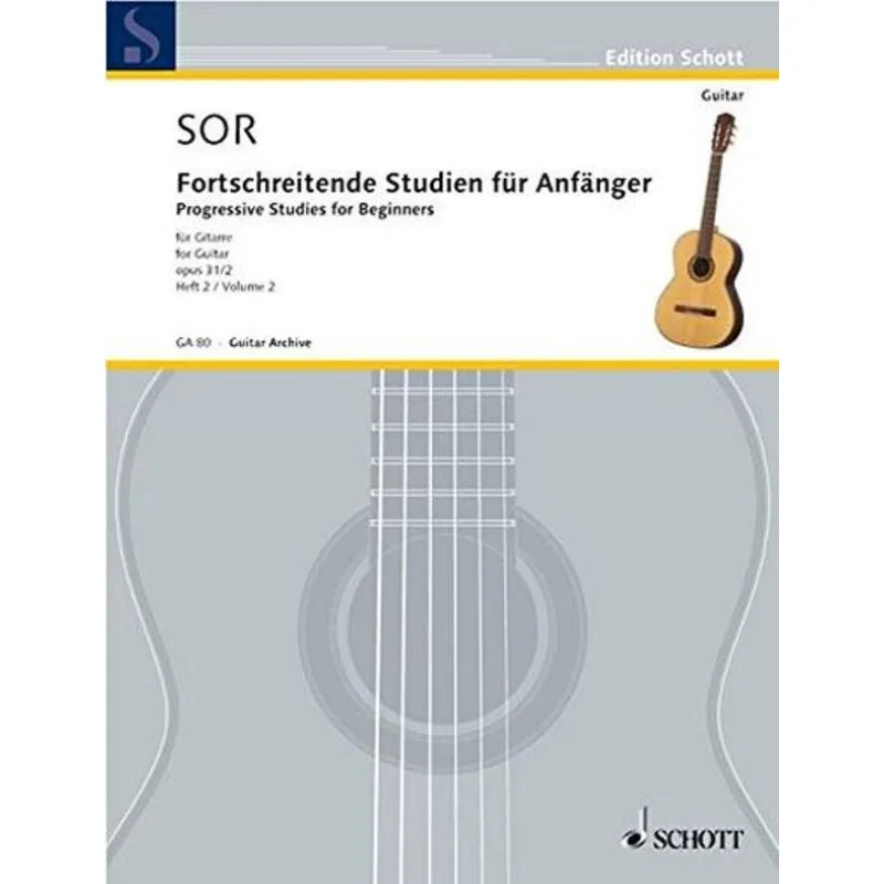 Schott Music 24 etud pro začátečníky op. 31