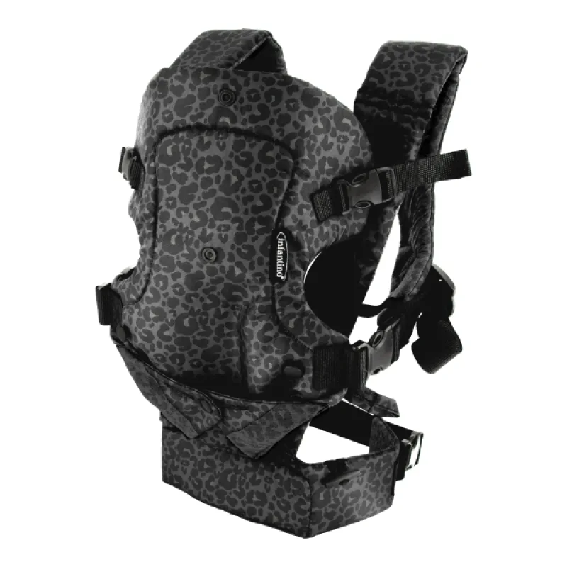 Infantino Nosič Flip 4v1 Convertible Leopard Black