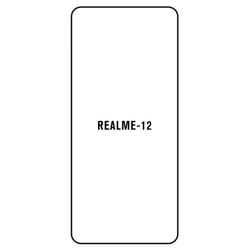 Sunshine Realme 12 5G Predná Hydrogél ochranná fólia Strih: Predná 1, Typ fólie: Anti-Spy (Privacy)