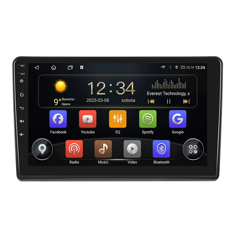 Isudar 2DIN autorádio T72-IEV87 Android, Fiat Ducato / Peugeot Boxer II / Citroen Jumper II T72-UN08M/A7616.