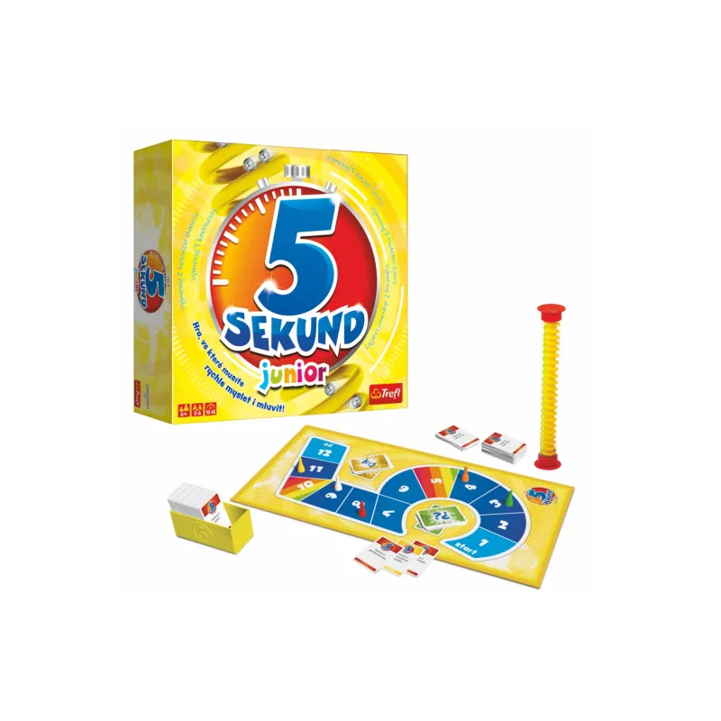 Trefl 5 Sekúnd junior spoločenská hra v krabici 26x26x8cm SK verzia