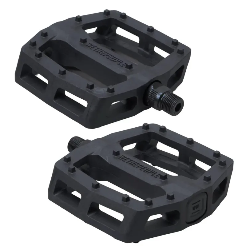Wethepeople Logic 9/16" Nylon/Fibreglas Bmx Pedály (Černá)