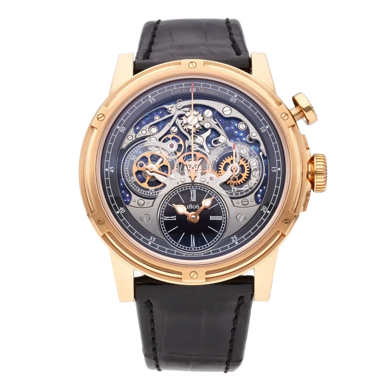 Louis Moinet Memoris 18k Rose Gold | LM-54.50.20 - OS
