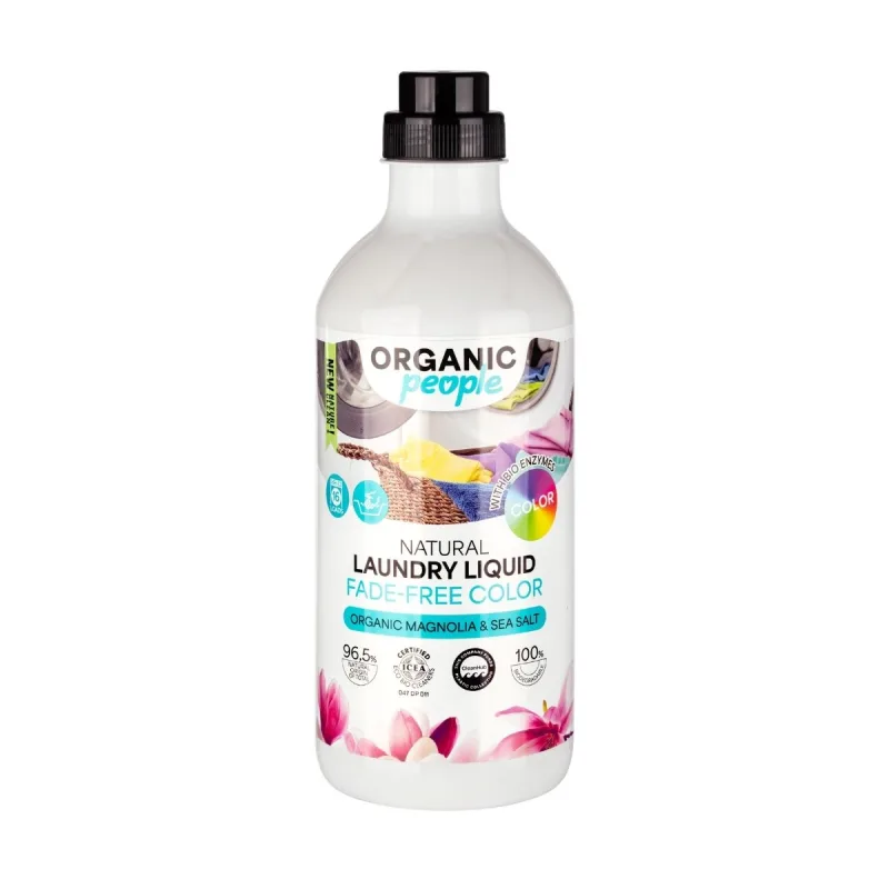 Organic People Prírodný prací gél na farebné prádlo - 1000 ml -