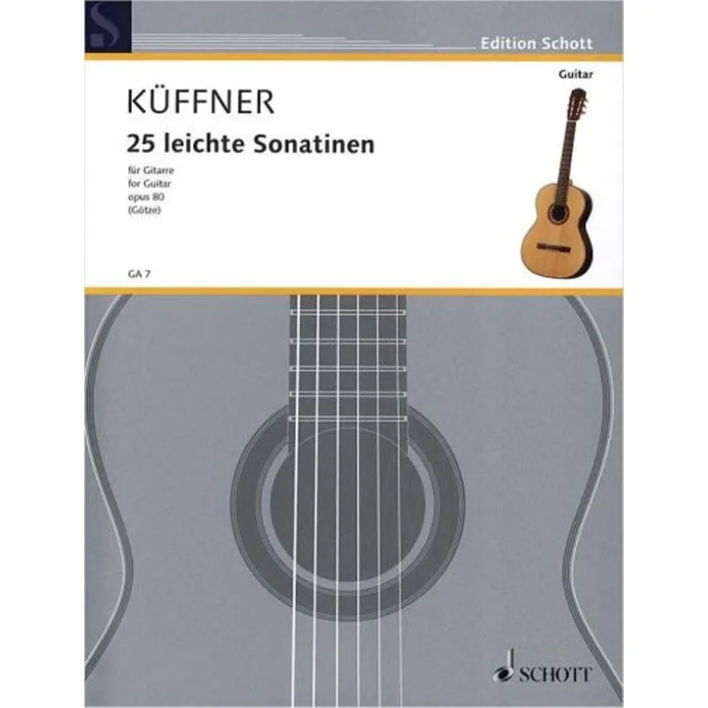 Schott Music 25 leichte Sonatinen op. 80