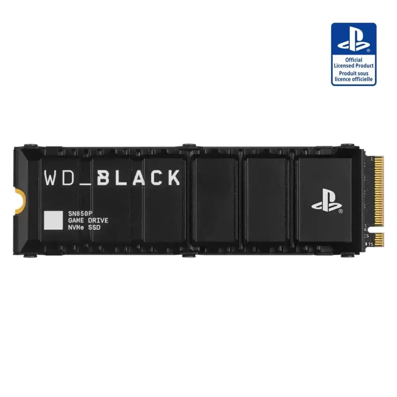 WD Black SN850P SSD 2TB M.2 NVMe Gen4 Heatsink 7300/6600 MBps…