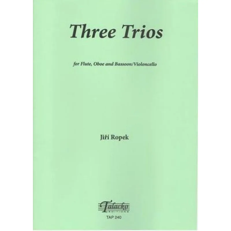 Talacko Editions Three trios