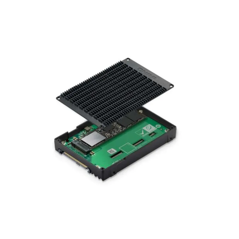QNAP adaptér QDA-UMP4A (1x M.2 2280 PCIe 4.0 x4 NVMe SSD slot v 2,5" U.2 PCIe 4.0 NVMe SSD rámčeku) (QDA-UMP4A)