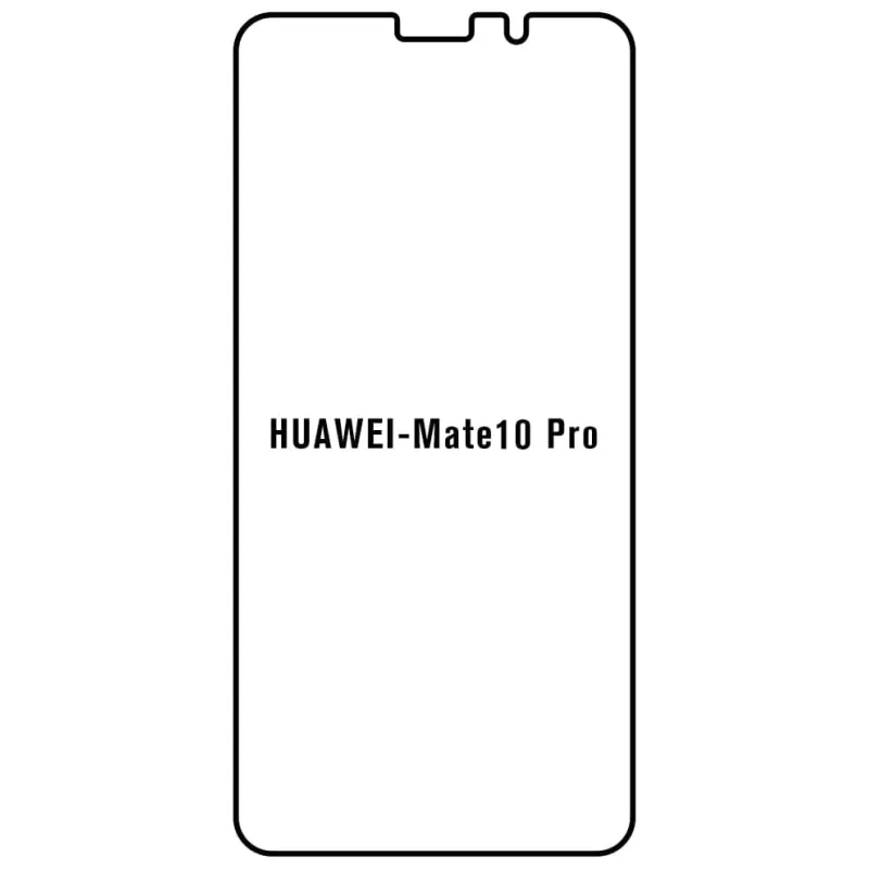 Sunshine Huawei Mate 10 Porsche Design Predná Hydrogél ochranná fólia Strih: Predná 1, Typ fólie: Anti-Spy (Privacy)