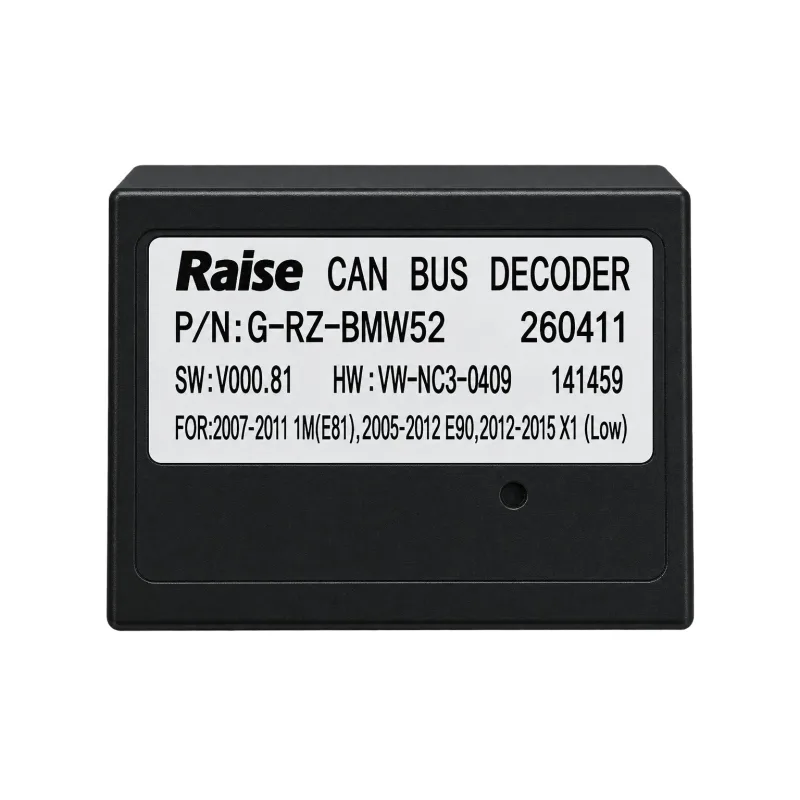 2DIN Raise CANBUS dekodér G-RZ-BMW52 - BMW CC046