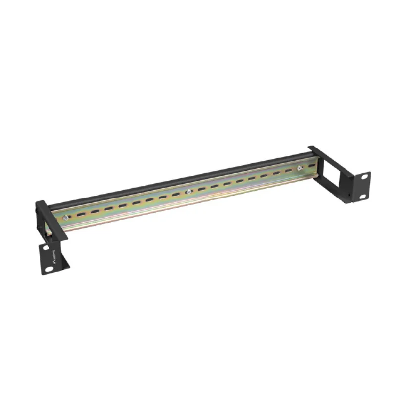 MONTÁŽNÍ LIŠTA DIN TS-35 19" 1U ČERNÁ LANBERG AK-1801-B