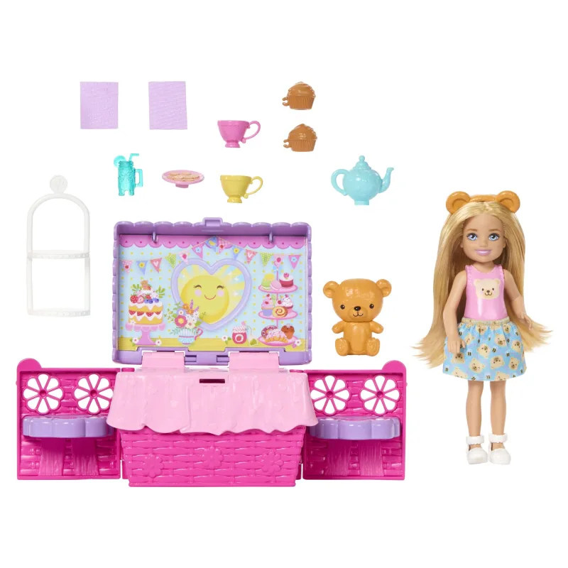 Mattel Barbie CHELSEA čajový večierok