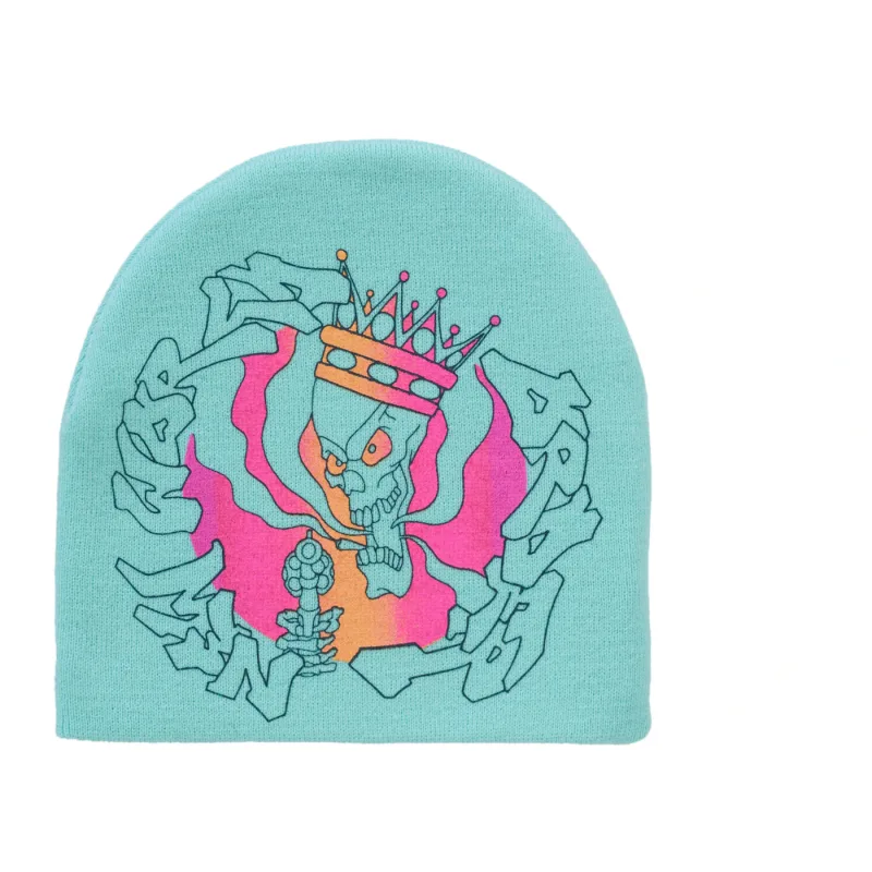 Supreme New World Order Beanie Light Teal - OS
