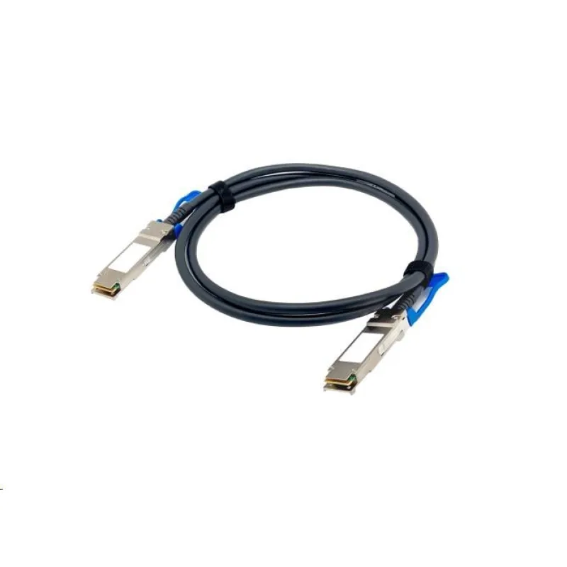 QNAP CAB-DAC15M-Q28 InfiniBand a optický kábel 1, 5 m QSFP28 Čierna CAB…