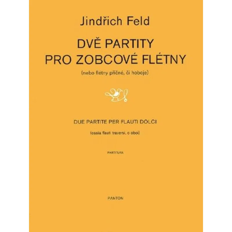 Schott Music Panton Dvě partity pro zobcové flétny (příčné flétny, hoboje)