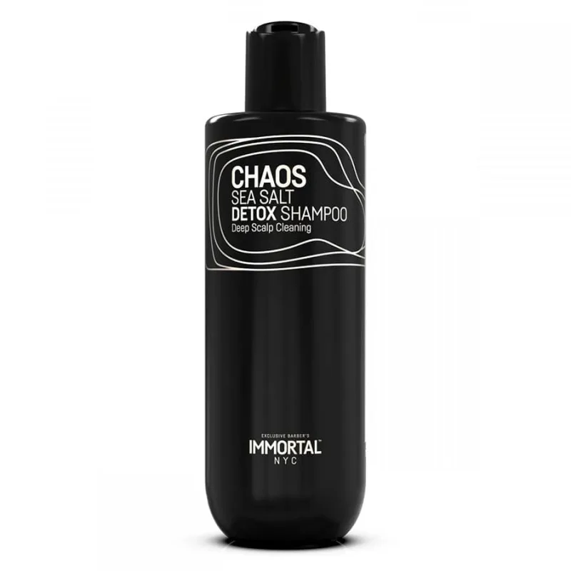 Hĺbkovo čistiaci a regeneračný šampón na vlasy IMMORTAL Chaos Sea salt detox shampoo 350 ml