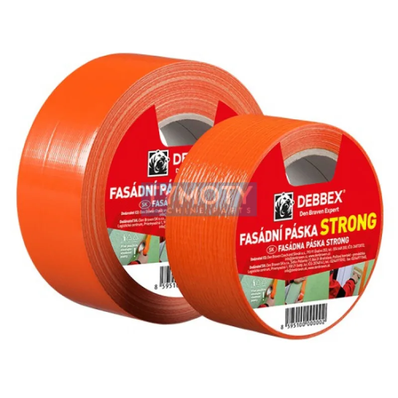 Debbex Fasádna páska STRONG 48 mm x 20 m - oranžová