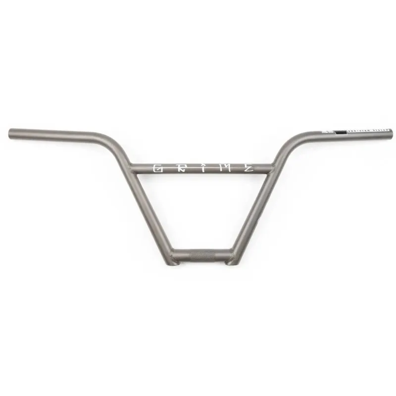 BSD Grime 4-Piece OS 25.4mm BMX riadidlá (9"|Flat Raw)