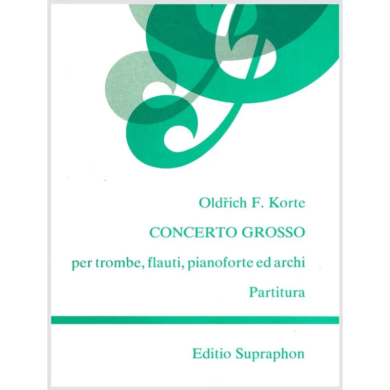Bärenreiter Concerto grosso pro dvě trubky, dvě flétny, klavír a smyčce