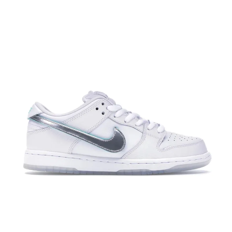 Nike SB Dunk Low Diamond Supply Co. White Diamond - 45.5