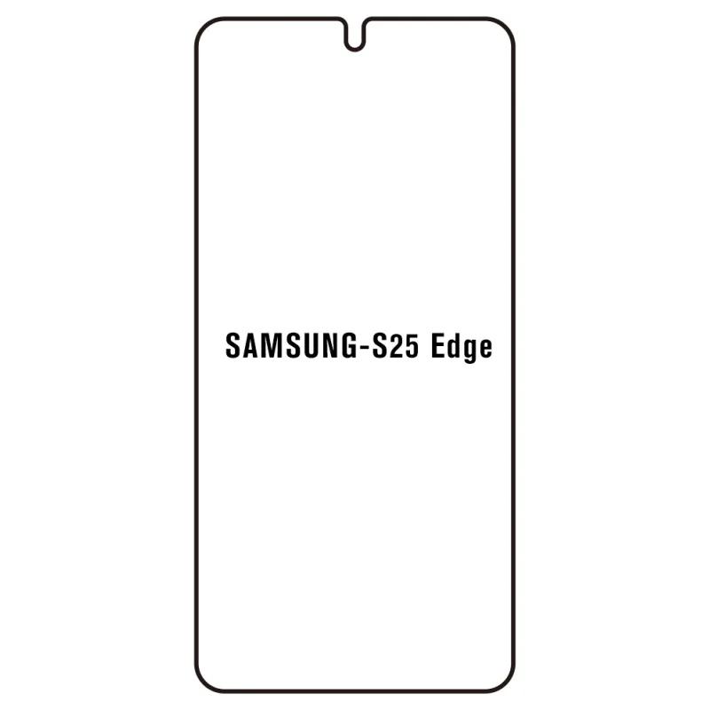 Sunshine Samsung Galaxy S25 Edge Predná Hydrogél ochranná fólia Strih: Predná 2, Typ fólie: Číra