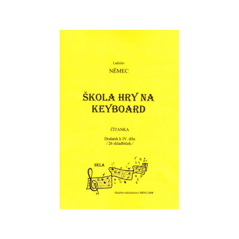 NELA Škola hry na keyboard IV. - Čítanka