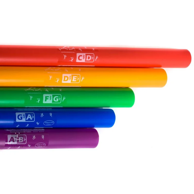 Boomwhackers půltóny