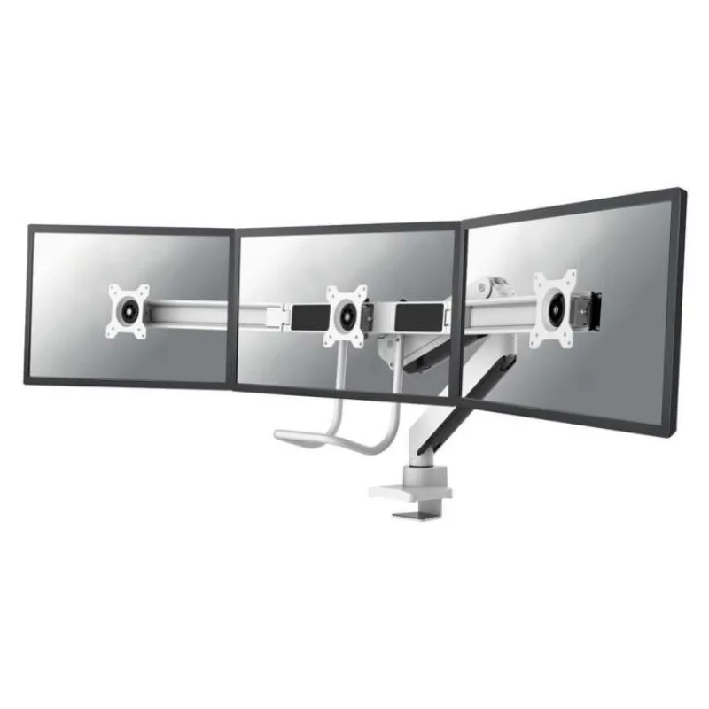 Neomounts Select NM-D775DX3WHITE / Flat Screen Desk mount (17-27") desk clamp/grommet / White (NM-D775DX3WHITE)