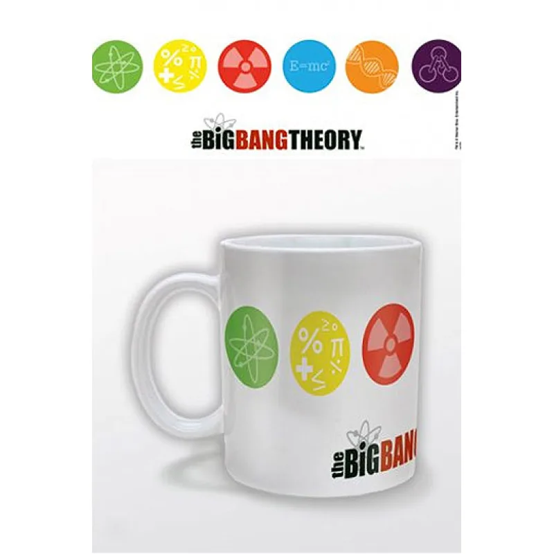 Big Bang Theory hrnček Symbols