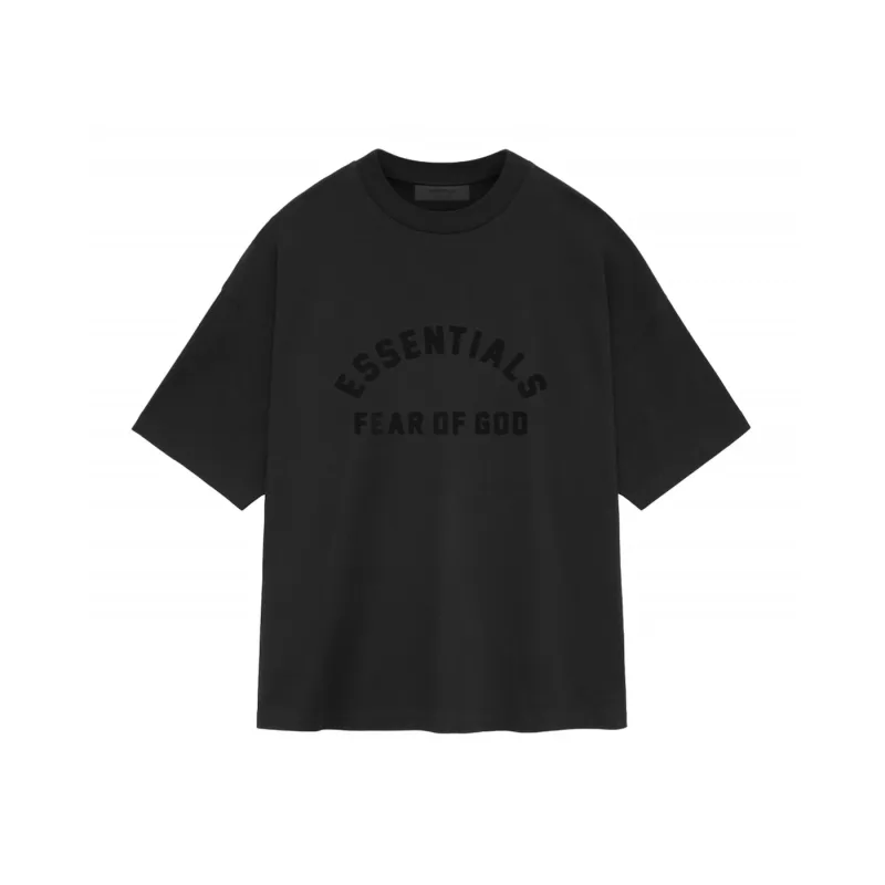 Fear of God Essentials Core Collection Heavy S/S Tee Black - XS