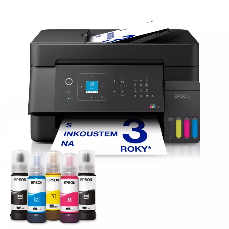 Epson EcoTank/L5390/Tisk/Ink/A4/LAN/WiFi/USB C11CL59403