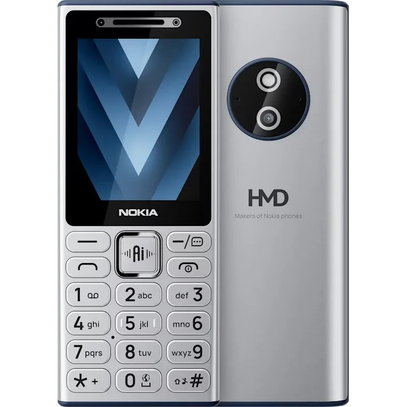 Nokia 210 4G Dual Sim Silver 1GF043GPK2L01