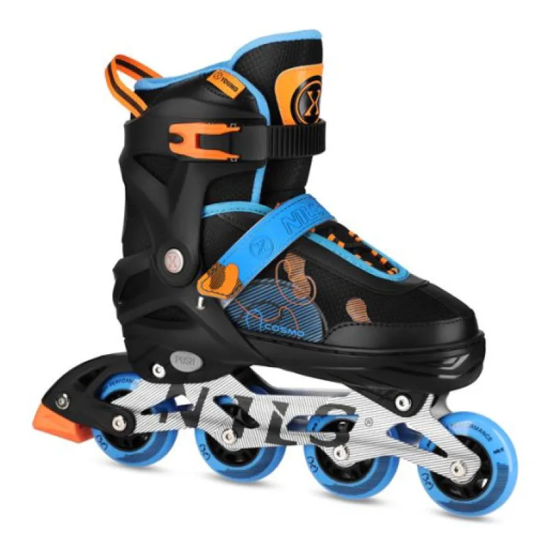 Kolečkové brusle NILS Extreme NA13808 modré, vel.L (38-41)