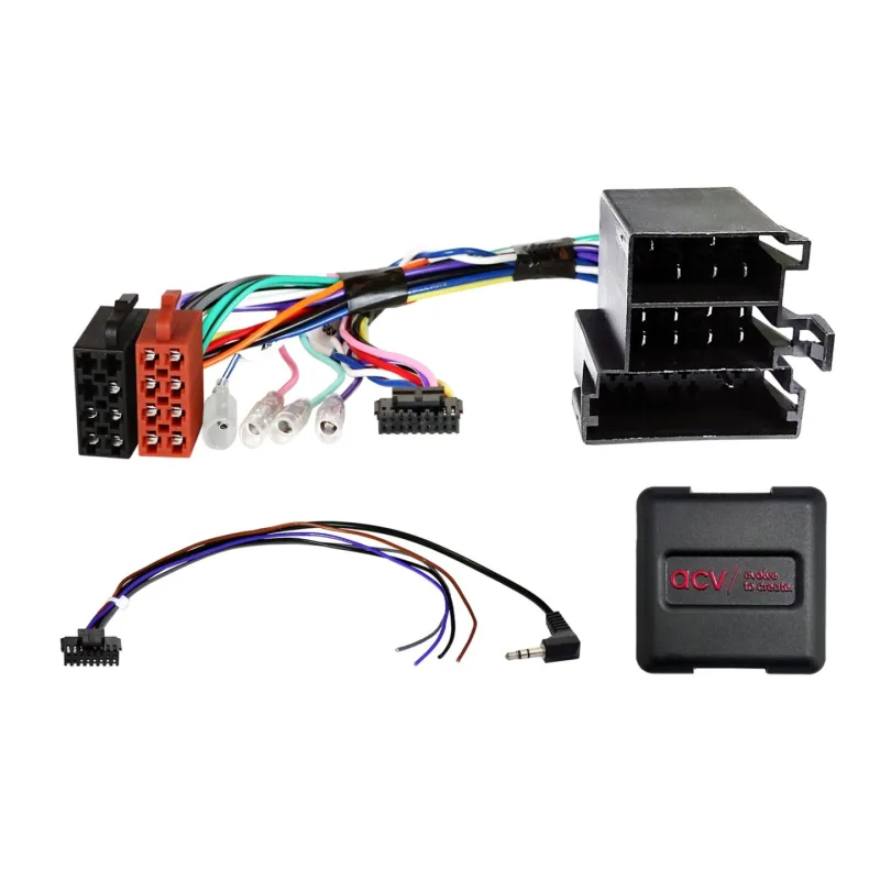 Adaptér z volantu pro Citroen/Fiat/Ford/Opel/Peugeot s miniISO 52xfa004