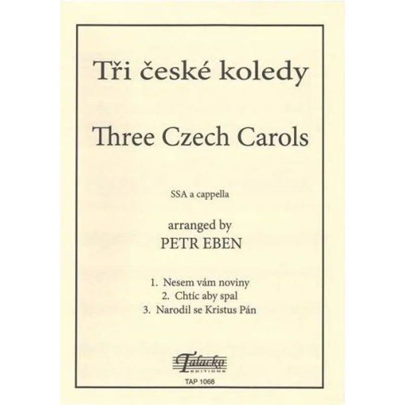 Talacko Editions Tři české koledy