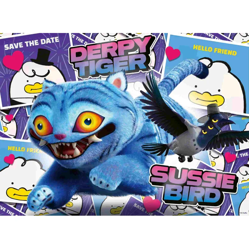 Ravensburger Kpop Demon Hunters: Derpy a Sussie 100 dielikov