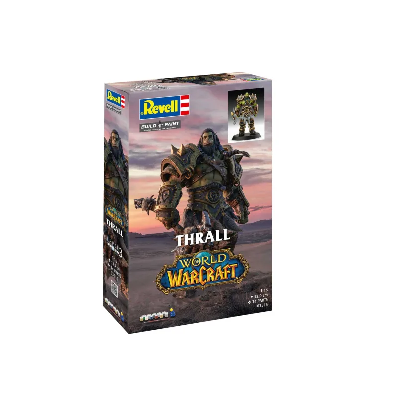 Revell Gift-Set WoW 03516 - Thrall Orkov (1:16)