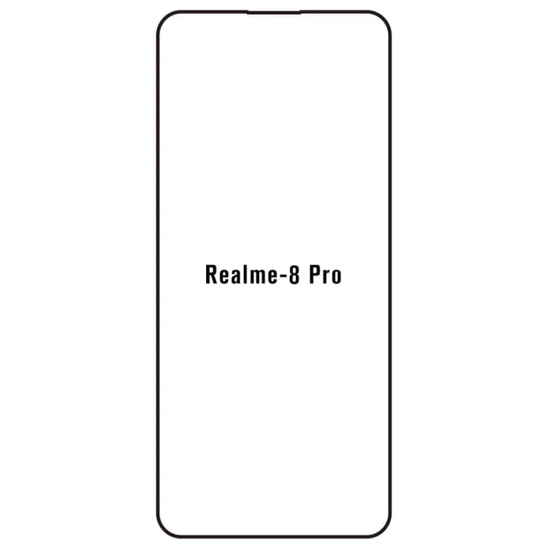 Sunshine Realme 8 Pro Predná Hydrogél ochranná fólia Strih: Predná 2, Typ fólie: Anti-Spy (Privacy)