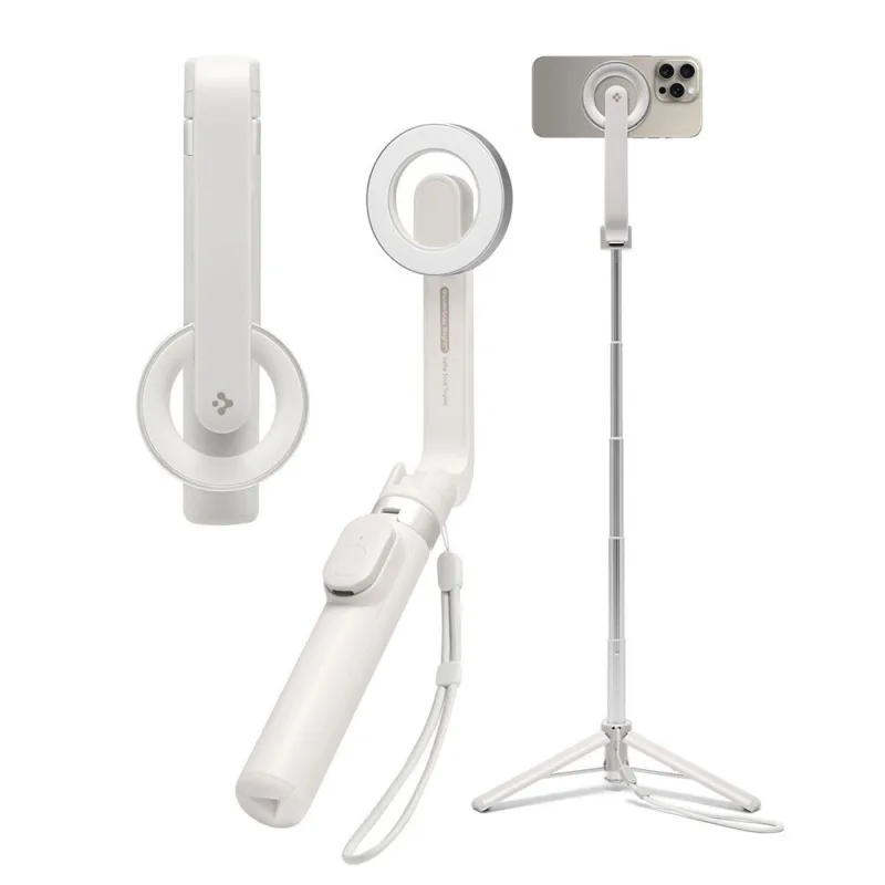 Spigen Selfie Stick Tripod Magsafe - Dune Beige