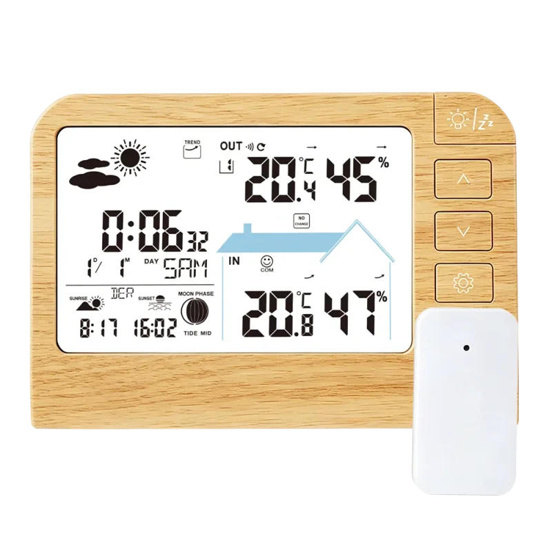 JVD Digitální meteorologická stanice s LED podsvícením JVD RB767.1