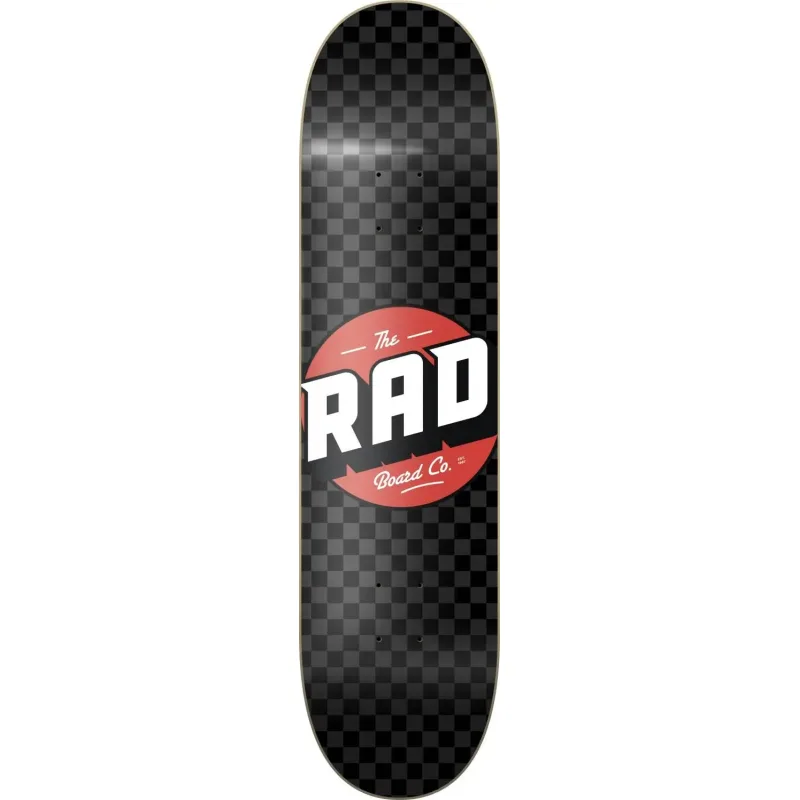 RAD Checker Skate Doska (8.125"|Čierna/Sivá)