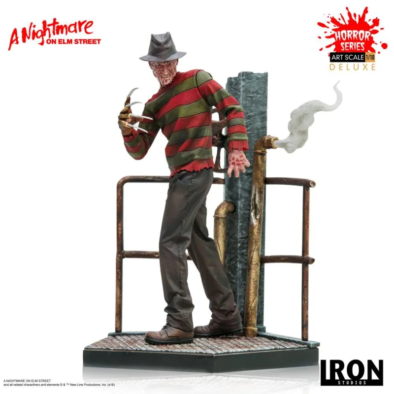 Nightmare on Elm Street Art Scale socha 1/10 Freddy Krueger Deluxe 19 cm